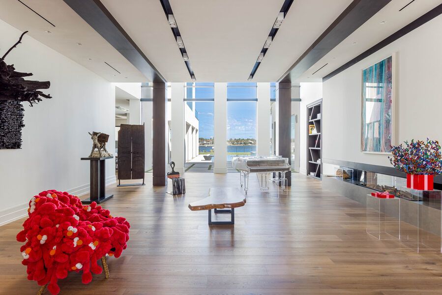 Flooring home of Serena Williams Прайм Паркет