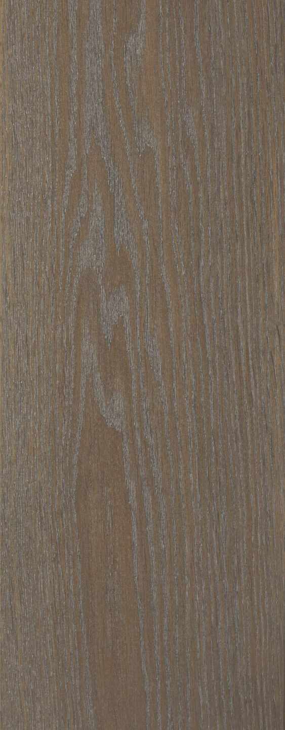 Sincere Brushed — инженерная доска из дуба, тёмный тон, брашированная фактура: фрагмент поверхности