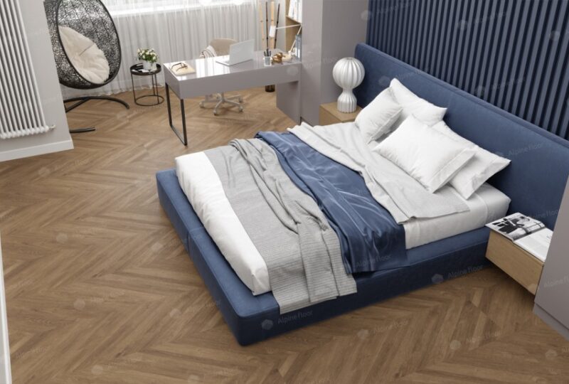 LVT плитка ФРАНЦУЗСКАЯ ЕЛОЧКА ECO 3-25