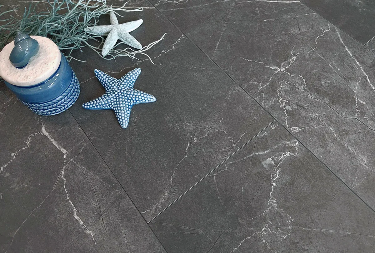 Ламинат Stone Floor Мрамор Графитовый
