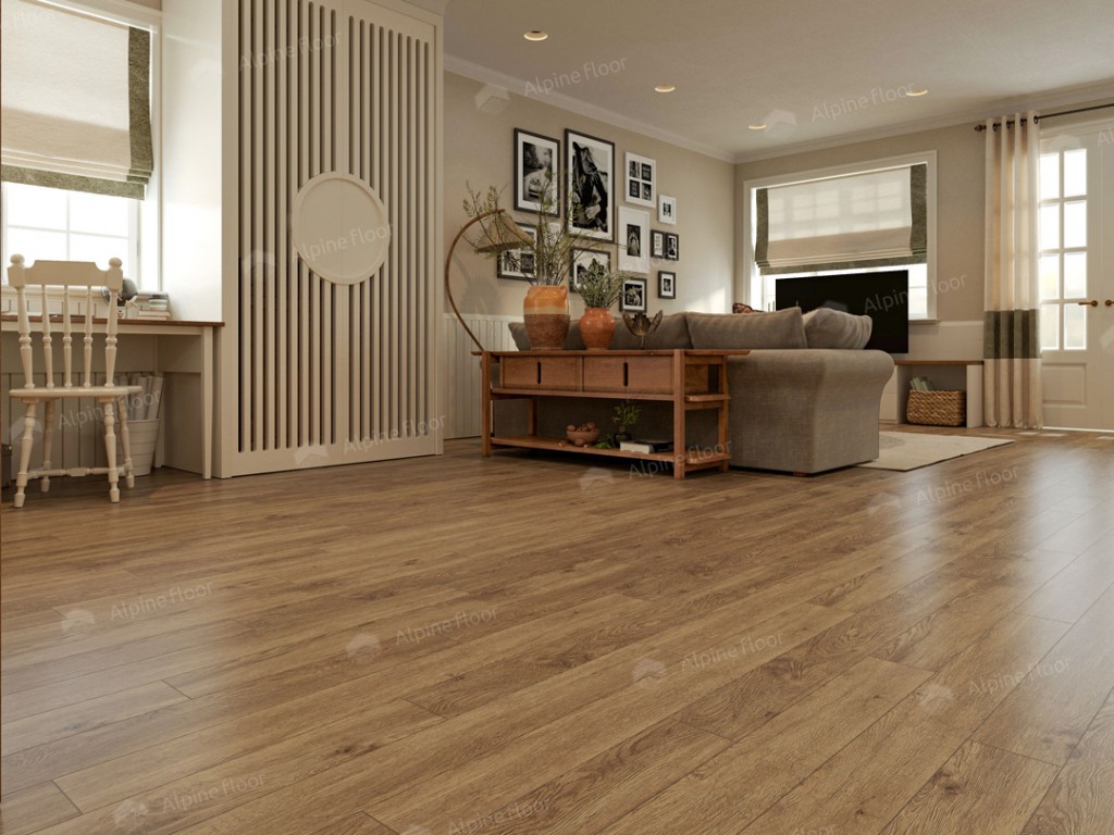 SPC ламинат Гранд секвойя изящная (Grand Sequoia Village) Гевуина ECO 11-707 MC