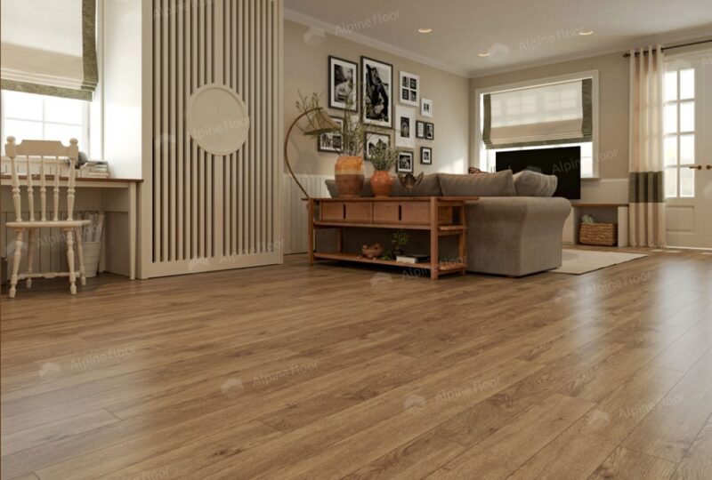 SPC ламинат Гранд секвойя изящная (Grand Sequoia Village) Макадамия ECO 11-1007 MC