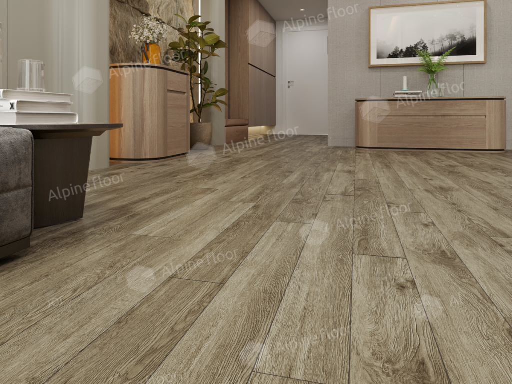 SPC ламинат Гранд секвойя изящная (Grand Sequoia Village) Венге Грей ECO 11-807 MC
