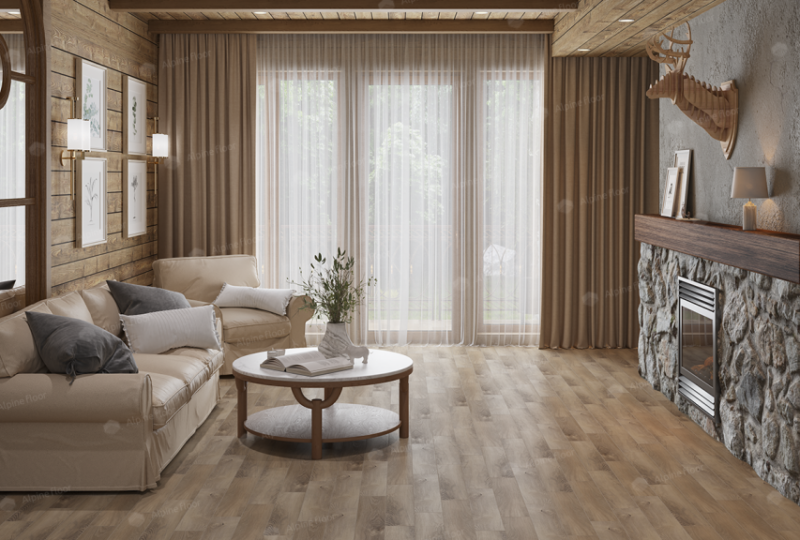 LVT плитка  Дуб Синистра ECO 16-17