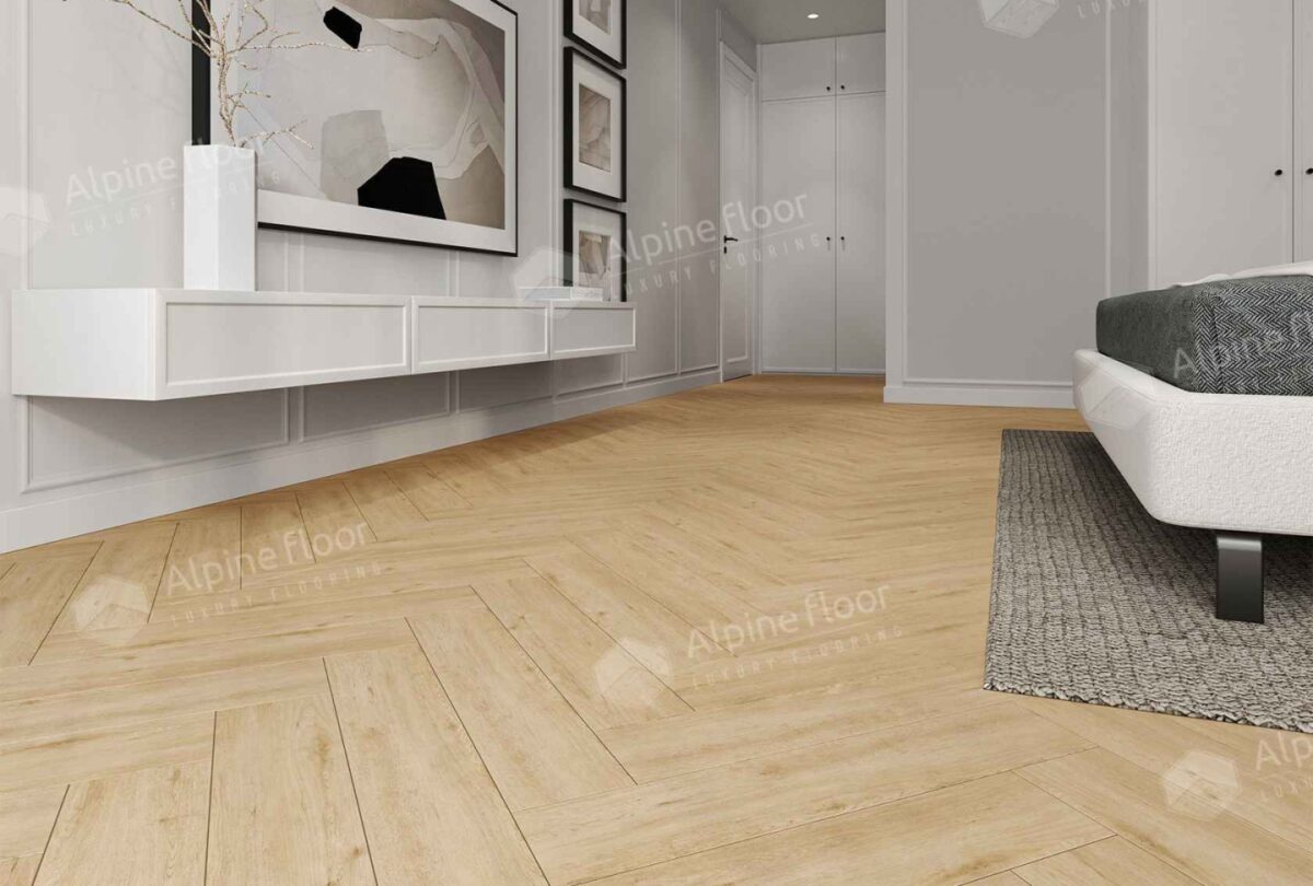 LVT плитка  Дуб Лесат ECO 16-26