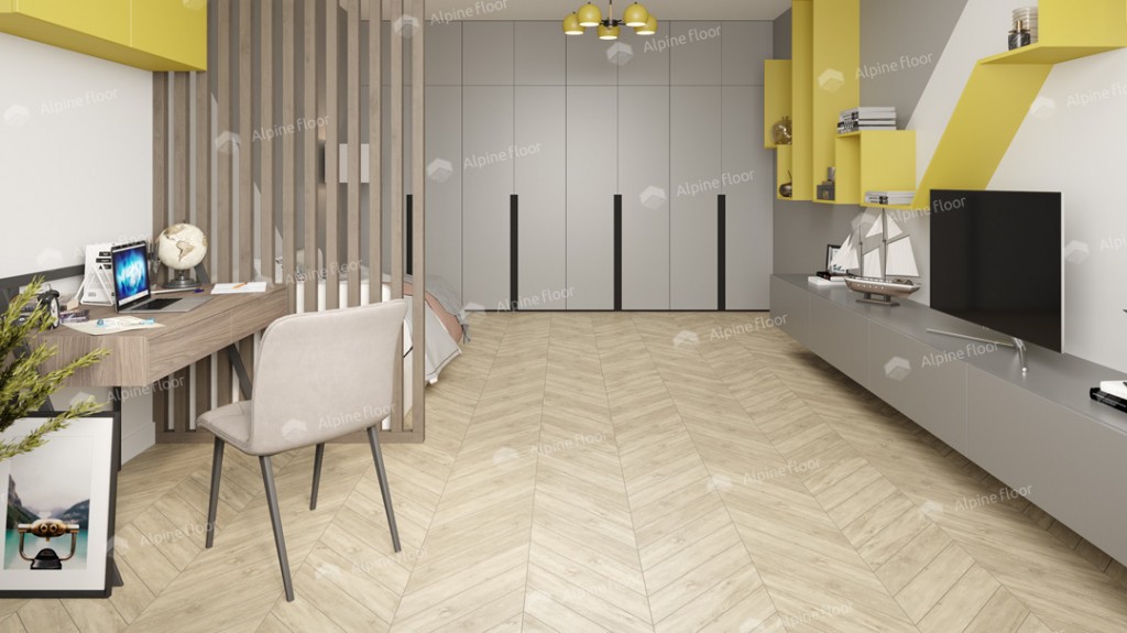 LVT плитка  Сонома Шеврон Chevron