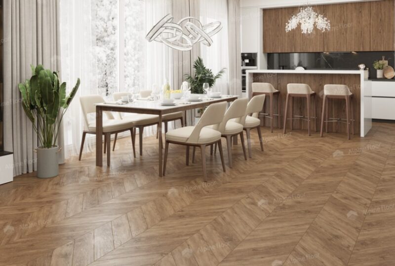 LVT плитка  Гевуина Шеврон Chevron