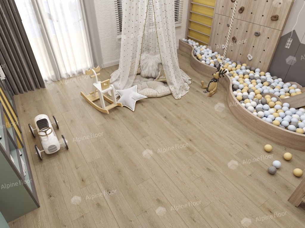 LVT плитка Дуб Миндальный  ЕСО 3-27