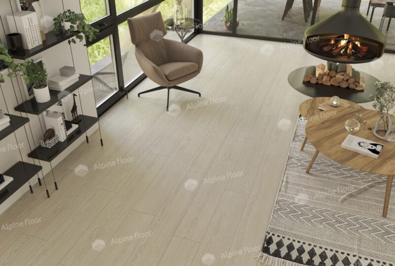 LVT плитка ДУБ СНЕЖНЫЙ ECO 5-14