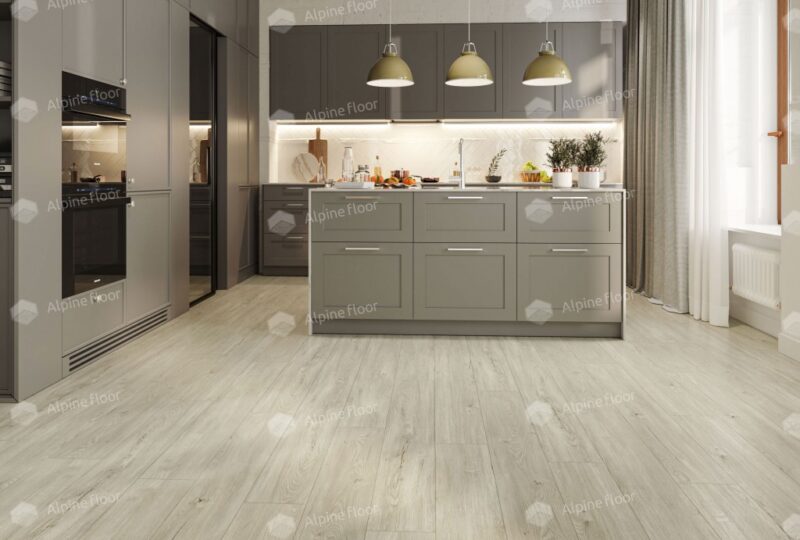 LVT ламинат Секвойя Снежная ЕСО 6-8 LVT
