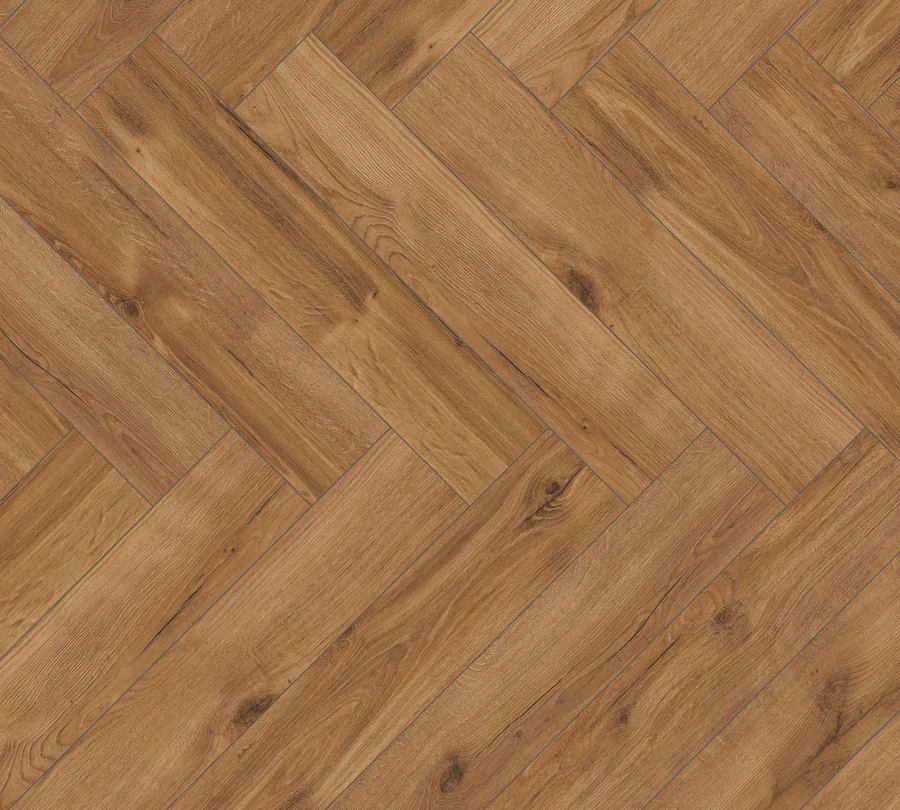 Ламинат My Step Херрингбон Манор+ Дуб Корфу, 643×131 мм
