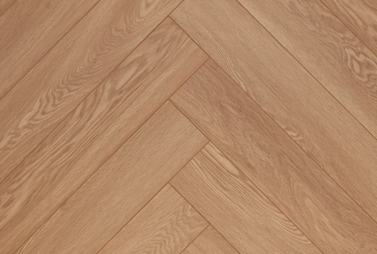 Ламинат My Step Херрингбон 8 мм Дуб Бордо, 600×100 мм
